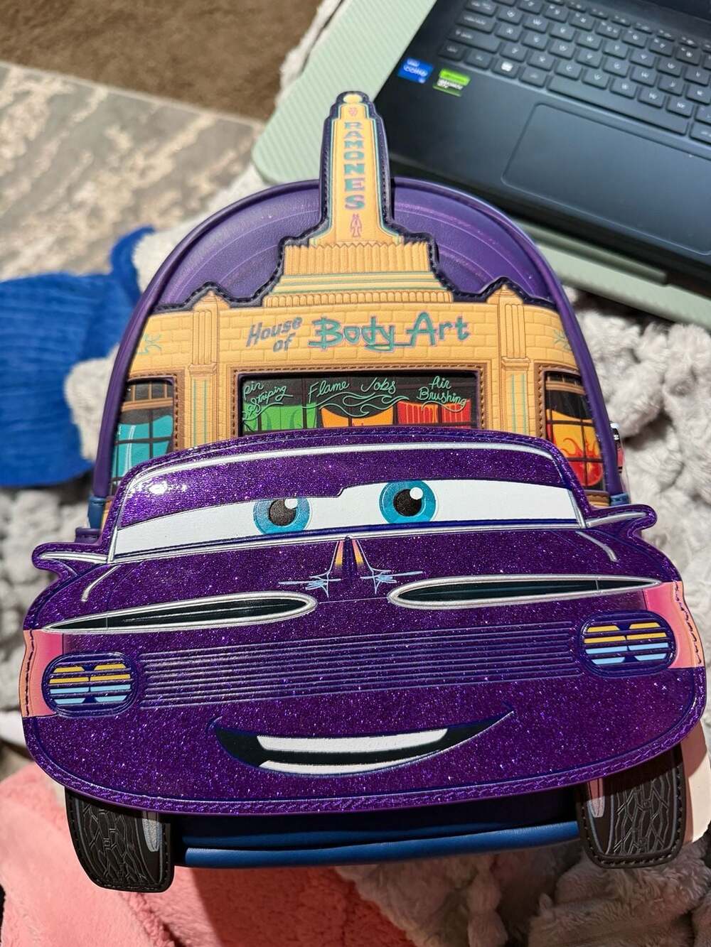 Loungefly Disney Pixar Cars Ramone Mini Backpack